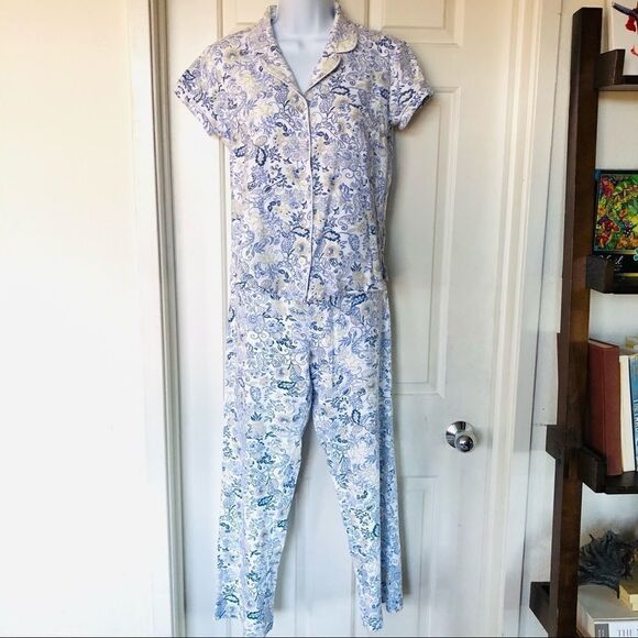 Spa by Charter Club Short Sleeve Pajama Set - Picture 2 of 11
